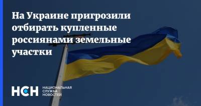 На Украине пригрозили отбирать купленные россиянами земельные участки