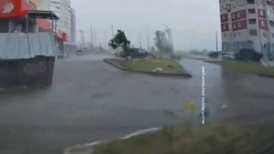Новости на "России 24". На Брянск и Тверь обрушился ураган