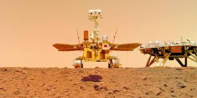 Китай показал новое видео с Марса