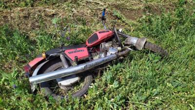 Мотоциклист попал в аварию в Липецкой области