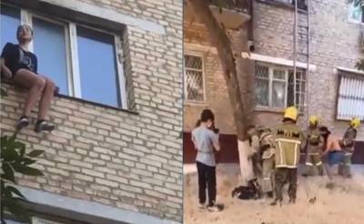 Пьяная девушка выпала из окна многоэтажного дома в Ташкенте, пытаясь спастись от пожара