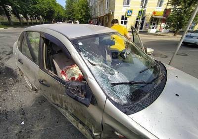 Опубликованы фото с места ДТП на улице Островского, в котором пострадал ребенок