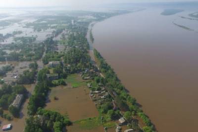 Уровень Амура у Благовещенска побил рекорды наводнений 2013 и 1984 годов