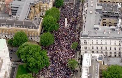 Более 20 человек задержали в Лондоне во время природозащитного протеста