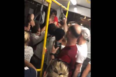 В казанском автобусе произошла массовая драка пассажиров