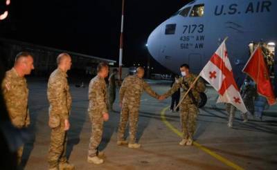 Грузия вернула последнее воинское подразделение из Афганистана