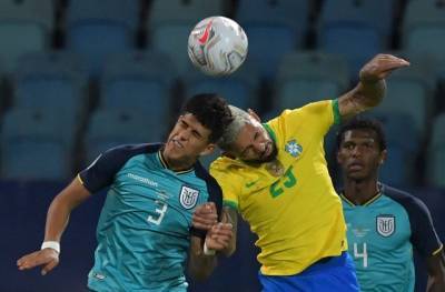 Copa America: Эквадор отстоял ничью с Бразилией, Перу обыграла Венесуэлу