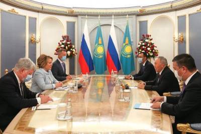 Состоялась встреча Председателя СФ В. Матвиенко с Первым Президентом Республики Казахстан - Елбасы Н. Назарбаевым