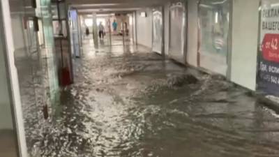 В Москве закрыли три станции метро из-за ливня