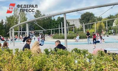 В Челябинске рядом с экотропой появится парк качелей