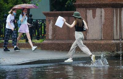 В Москве выпало до 70% месячной нормы осадков