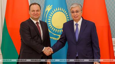 Головченко и Токаев обсудили торгово-экономическое сотрудничество Беларуси и Казахстана