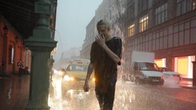 До 70 процентов месячной нормы осадков выпало в Москве