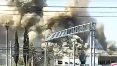 На мясокомбинате в Башкирии произошёл пожар