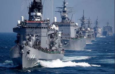 РФ экстренно вывела в Средиземное море весь флот с базы в Тартусе