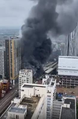 В Лондоне прогремел мощный взрыв — видео