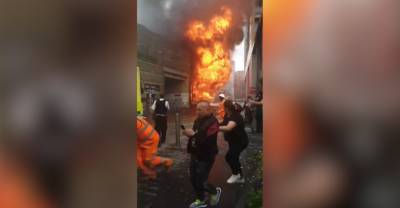 Мощный взрыв прогремел около железнодорожной станции в центре Лондона