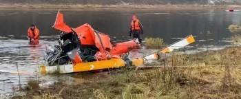В реке Сухоне нашли хвостовую часть разбившегося в октябре вертолета