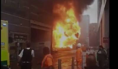 В центре Лондона у станции метро прогремел взрыв