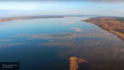 Опубликовано видео озера Свирь с высоты птичьего полета