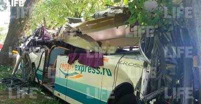 Снесло часть салона и крышу: В ДТП с автобусом в Калининградской области пострадали 27 человек