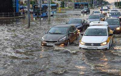 Москву затопил «суперливень»