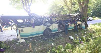 Перевозчик рассказал о состоянии пассажирского автобуса, попавшего в ДТП под Янтарным