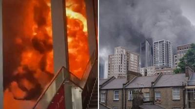 Мощный взрыв прогремел в метро Лондона