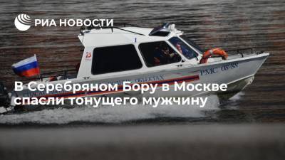 Спасатели вытащили из из Москвы-реки в Серебряном Бору тонущего мужчину, он госпитализирован