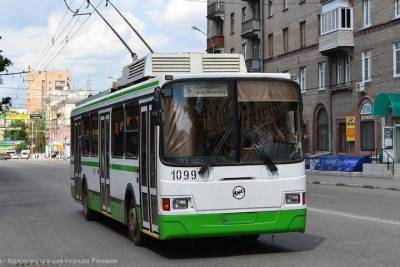 С 28 июня в Рязани изменилась схема движения троллейбусов №6