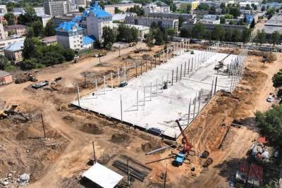 В Твери начали строить здание парка «Россия – Моя история»