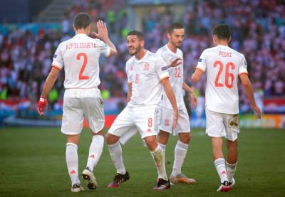 Испания в овертайме дожала Хорватию и вышла в четвертьфинал Евро-2020 - sport.bigmir.net - Испания - Хорватия