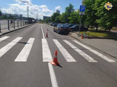 Минский таксист сбил 11-летнего велосипедиста