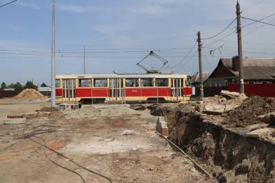 В Курске за неделю заменят трамвайные линии на улице Бойцов 9-ой дивизии