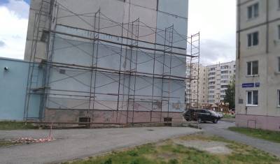 Обновление фасадов домов на туристическом маршруте продолжается в Тобольске