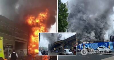 В метро Лондона прогремел масштабный взрыв - фото и видео ЧП