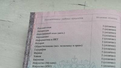 Костромские школьники получили аттестаты с двумя ошибками