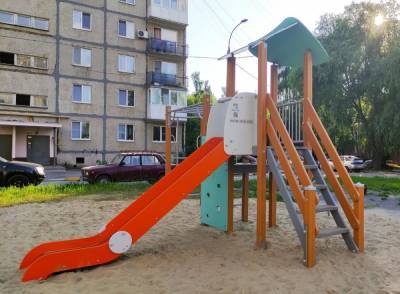 Восемь новых детских площадок установили в Сормове