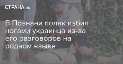 В Познани поляк избил ногами украинца из-за его разговоров на родном языке