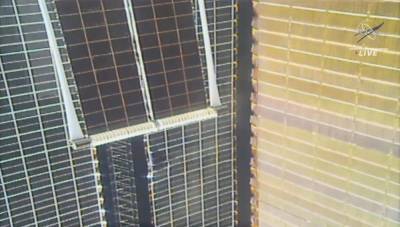 На МКС развернули вторую гибкую солнечную батарею iROSA