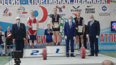 Тяжелоатлетка Мария Андреева из Коми стала лучшей на первенстве России