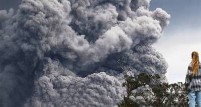 Эффектные кадры извержения вулкана в Коста-Рике