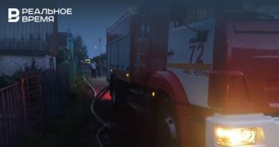 В Челнах после пожара с двумя погибшими в СНТ «Энергетик» возбуждено уголовное дело