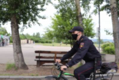 В Балаково полицейские пересели на велосипеды