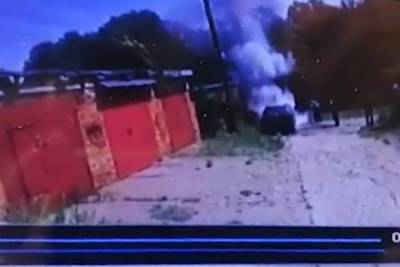 В Козьмодемьянске сотрудники ДПС вовремя потушили огонь в автомобиле
