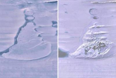В Антарктиде неожиданно пропало целое озеро