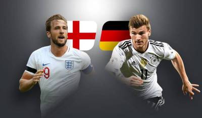 Англия - Германия: онлайн-трансляция матча 1/8 финала Евро-2020