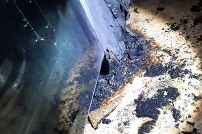 Загоревшаяся духовка стала причиной пожара в Смоленской области