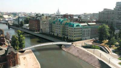 В Москве утвердили проект пешеходного моста через Водоотводный канал