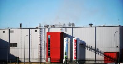 Пожар на заводе «Мираторг» в Калининграде потушен